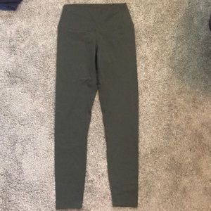 Olive green leggings